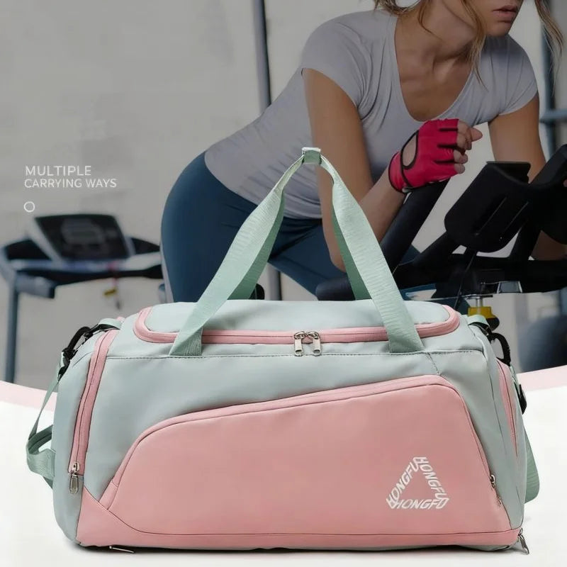 Travel Gym Bags Dry Wet Separation Shoulder Bag Yoga