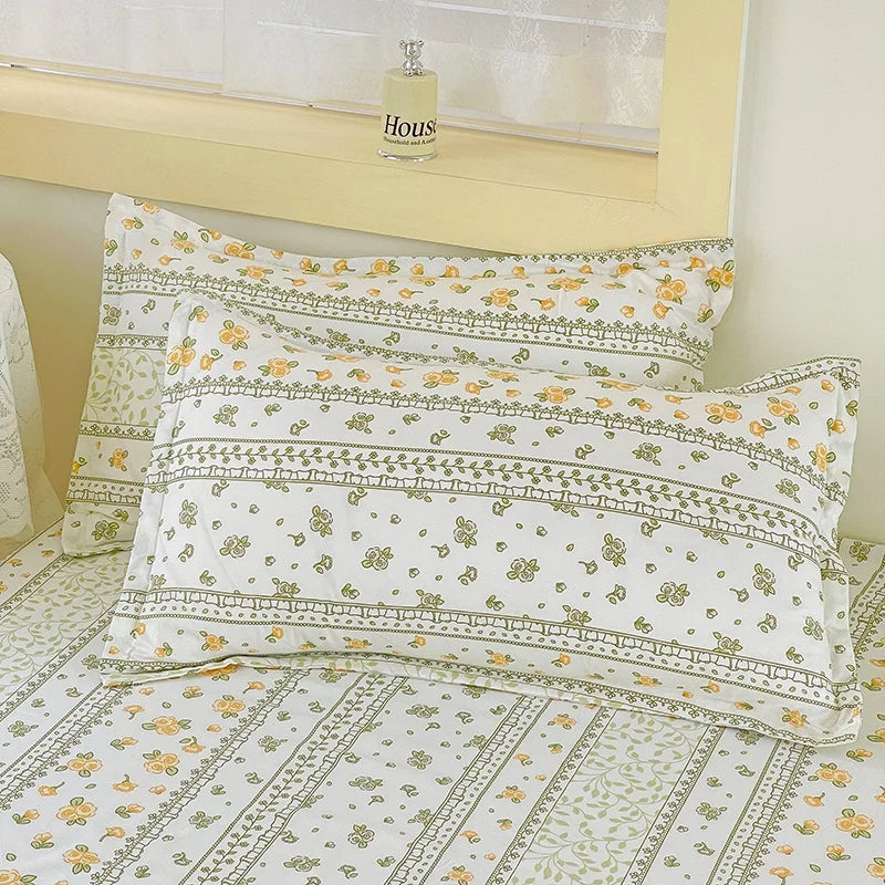 MissDeer Pillow Cover 2pcs Pillowcase 48x74cm Pillow Sham for Home Bed