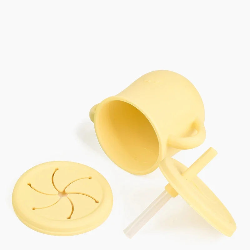 BPA-Free Silicone Baby Sippy Cup 200ml