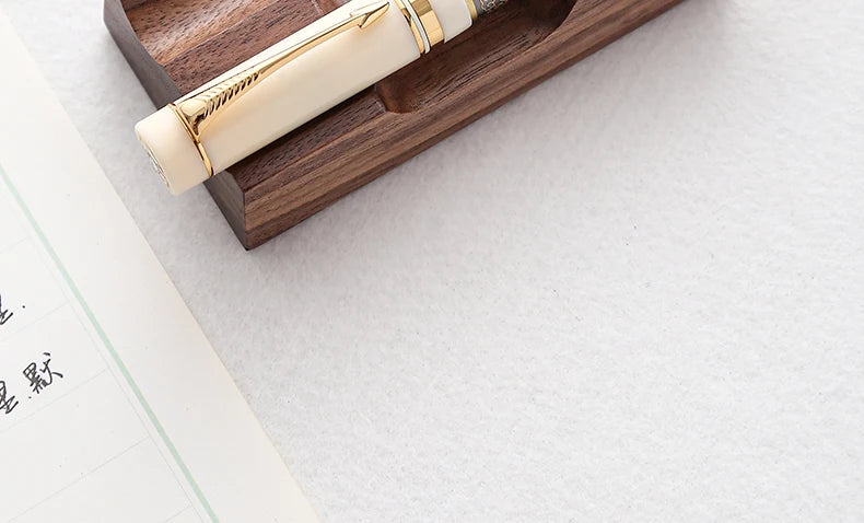 Walnut Wood Pen Holder Stand Desk Organizer Office Supply for Dip Pen Fountain Pen Rest Desk Accessories Office School Supplies