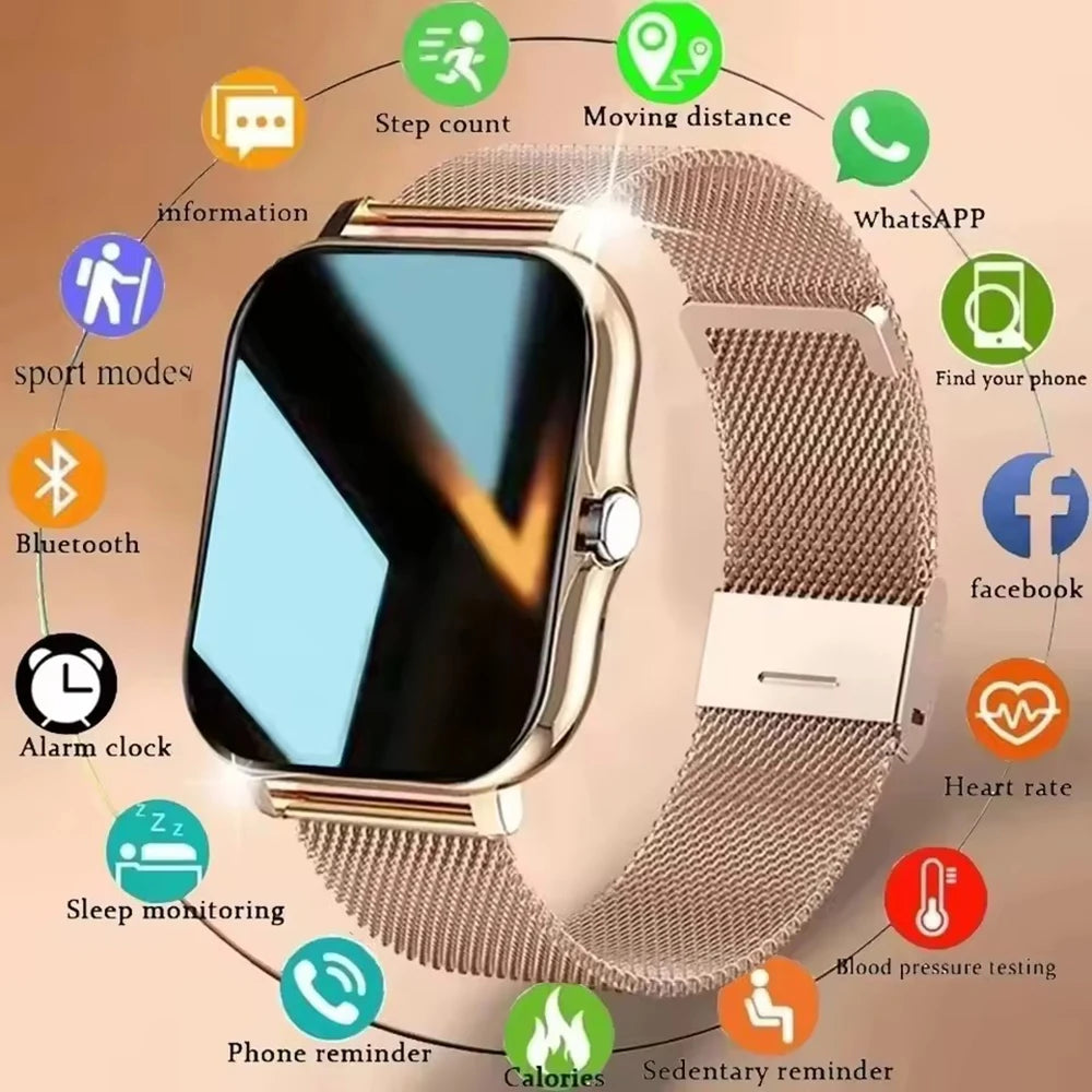 Smart Watch 1.83" Hd Screen Bluetooth Call Heart Rate