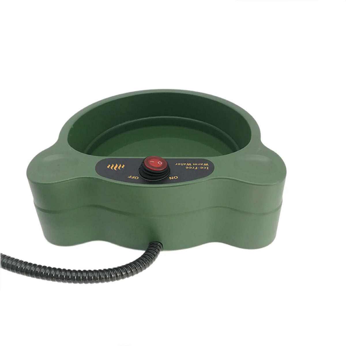Electric Dog Water Bowl Green Heated Dog Bowl for Pet Dog Electric Dog Water Bowl Heated Dog Bowl Thermal Dog Bowl