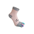 Cute Short Toe Socks Women Girl Cotton Striped Cat Love Fashion Sweat-Absorbing Anti-Bacterial Breathable Warm Five Finger Socks