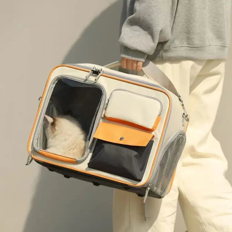 Cat Backpack Carrier, Holds up to 15KG