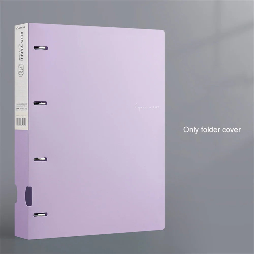 A4 Binder Folder File Folders Office Document Organizer File Binder 240 Sheets Capacity Desk Organizer Office Students Supplies