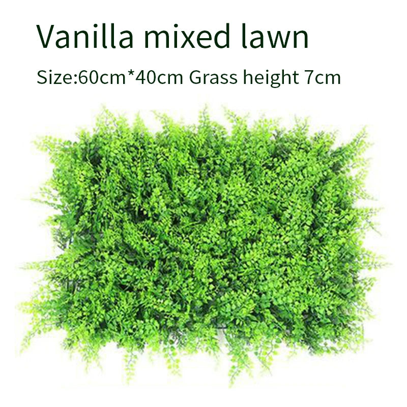 Grass Mat Green Artificial Moss Lawns Garden Turf Carpets Fake Sod Artificial Plant DIY Landscape Wedding Home Decor