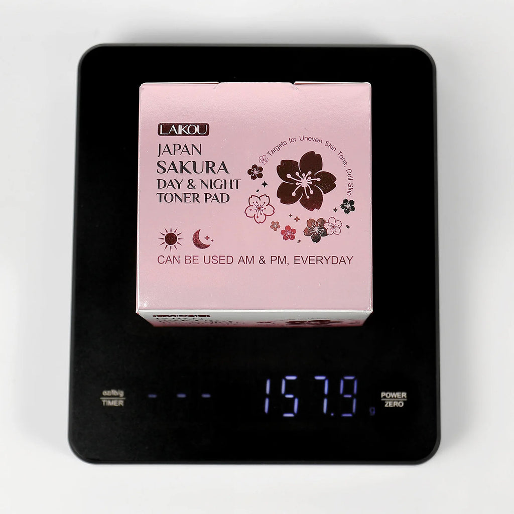 Japan Sakura Toner Pads 100ml 40pads Day Night Use Remove Makeup Cleanse Moisturize Face Care Hydrating Treatment  Skin Care