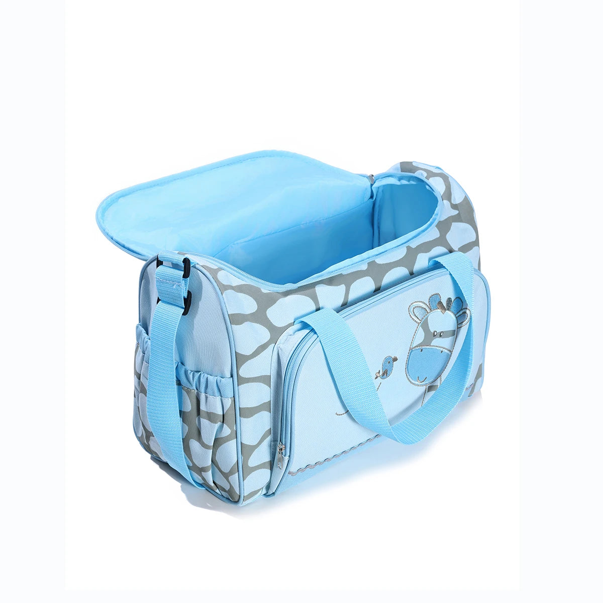 Fashionable Cartoon Embroidered Single Shoulder Mommy Bag