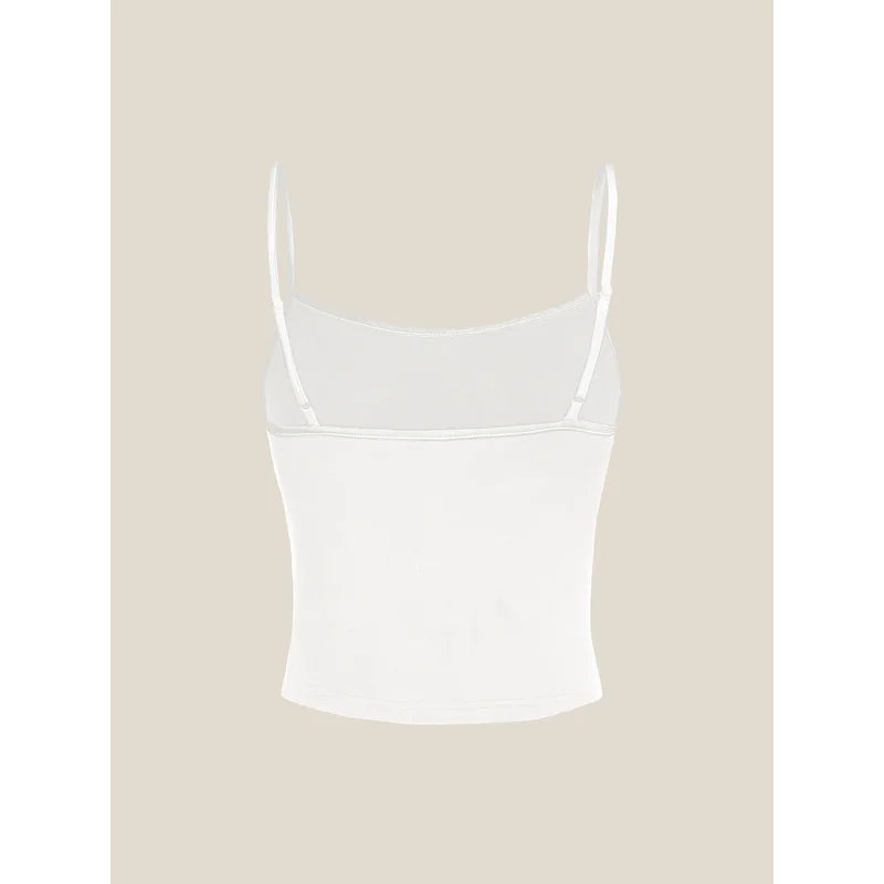 Women's Y2K Sexy Sleeveless Camisole Tank Top -Adjustable Strap