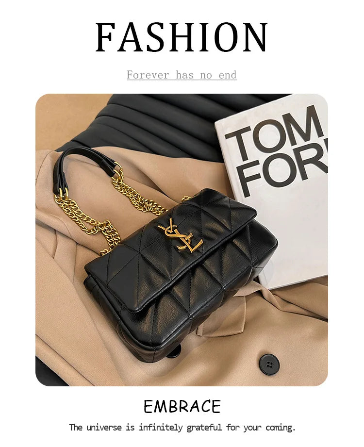 Women's Genuine Leather Mini Square Bag