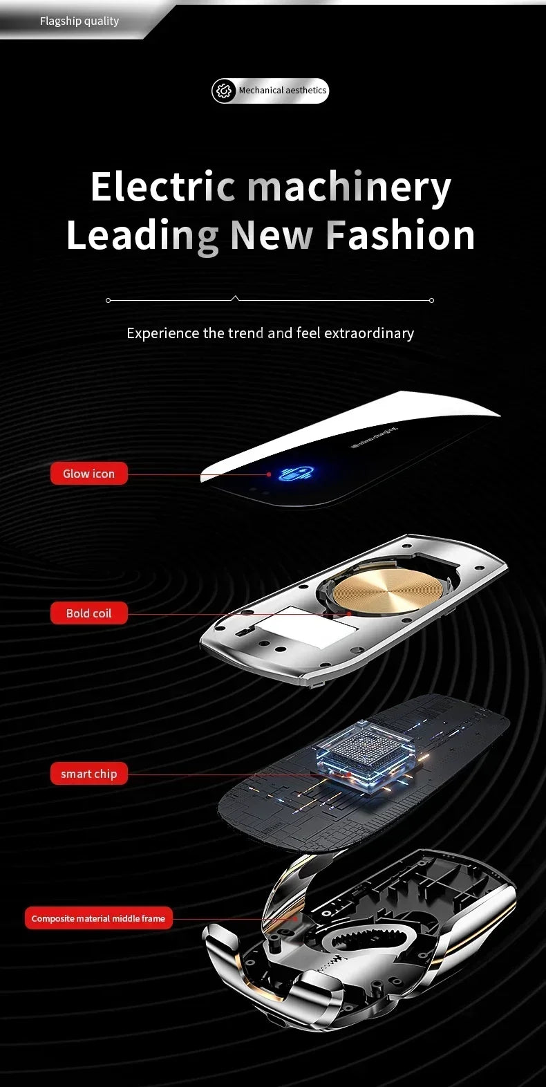 Car Air Vent Wireless Charger Car Phone Holder Infrared Induction for iPhone15 14 13 12 Samsung Xiaomi Fast Charging Station