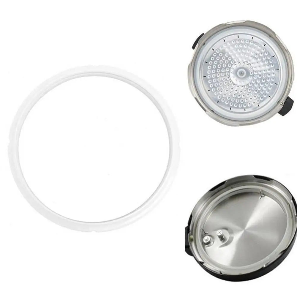 20-32cm Pressure Cooker Seal Ring Rubber Replacement Silicone Clear Gasket Kitchen Tool Heat Resistant