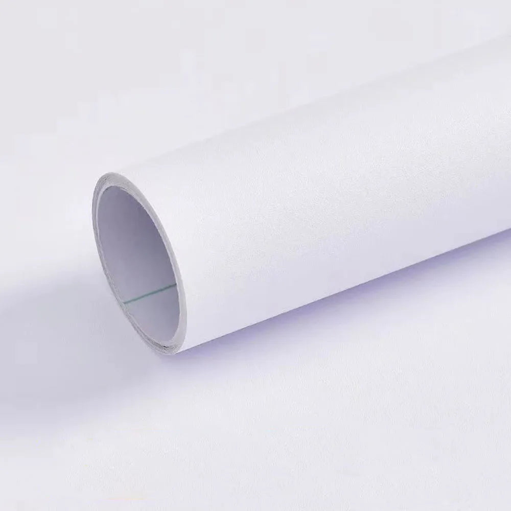 Matte PVC Waterproof DIY Self Adhesive Vinyl Wallpaper Kitchen Cabinet Desktop Contact Paper Wall Sticker Home Decor Wall in Rol