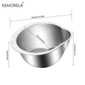Rice Washer Strainer Bowl Stainless Steel 304 Rice Washing Bowl