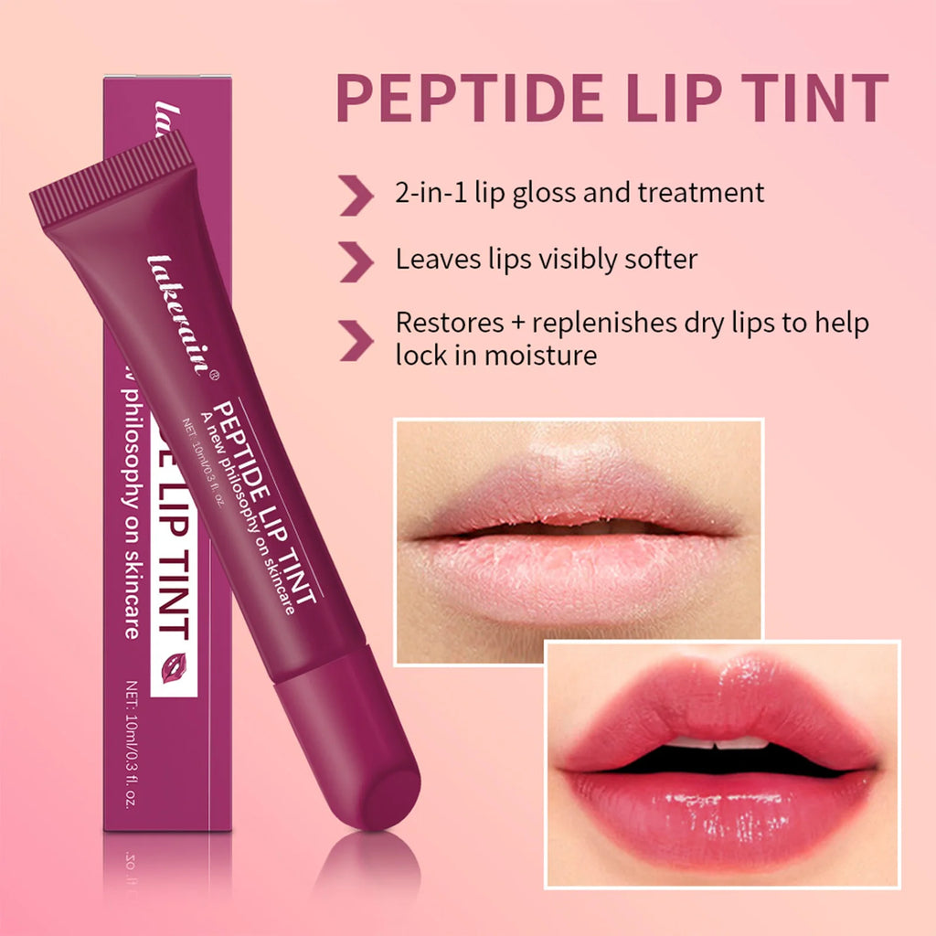 10ml Peptide Lip Mask Gel Moisturizing Lip Treatment Soften