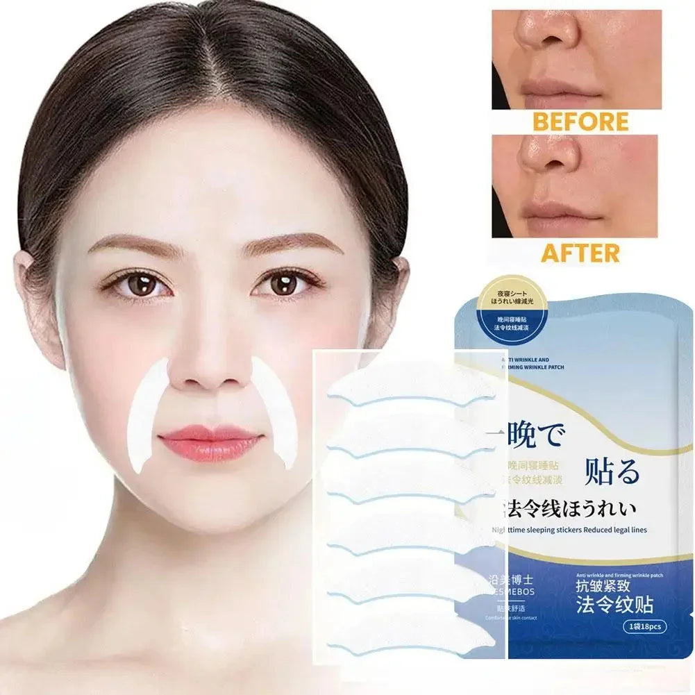 Collagen wrinkle Remove Patch Retinol Fade Fines Lines Lift Tighten Skin Mask Korean anti-aging Moisturizing Skin care Patch