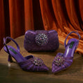 Italian Pumps and Bag To Party INS Style Pointed