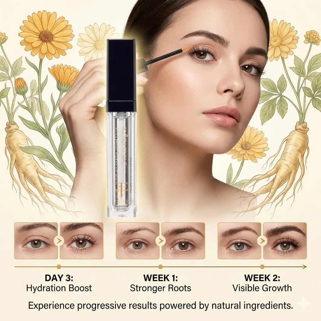 Fast Eyelash Eyebrows Growth Serum 7 Days Natural Eyelash Enhancer Longer Fuller Thicker Curling Lengthening Lash Makeup
