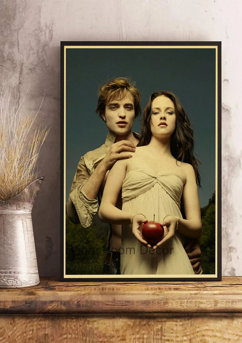 Film TV Movie Twilight Vintage Posters Wall Bedroom Painting Nostalgia Decor Aesthetic Cartoon Art Gift Print Art Wall Paintings