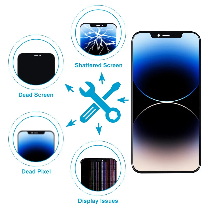 OLED X LCD for Iphone for 12 14 Plus 11 Pro Screen Incell 12 Pro