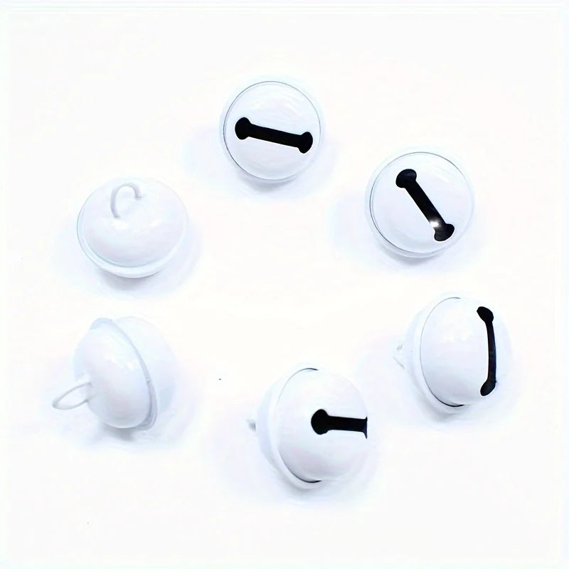 10-50pcs 17mm colorful Jingle Bells Iron Pendants Hanging Christmas Tree Ornaments Christmas Decorations Party DIY