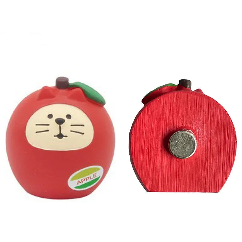 Resin Cute Cartoon Cat Fridge Magnetic Sticker Kawaii Zakka 3D Refrigerator Magnet Cute Magnets Home Decor New مغناطيس ثلاجة