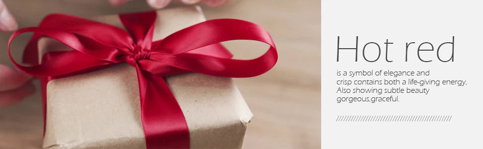 10 Meters Grosgrain Ribbon Solid Fabric for Gift Wrapping Wedding Bows Decoration Hair Sewing Supplies DIY Crafts Accessories