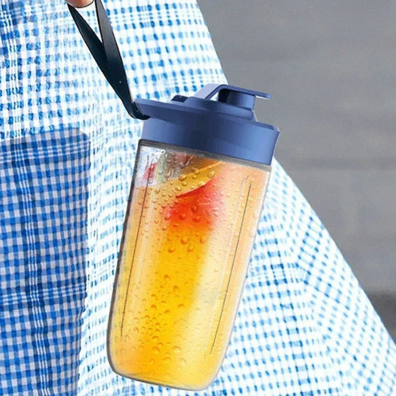 Juicer Cup Set Portable Mixer with 6 Blades Mixer Machine Automatic Smoothie Blender Lemon Orange Fruit Squeezer Travel