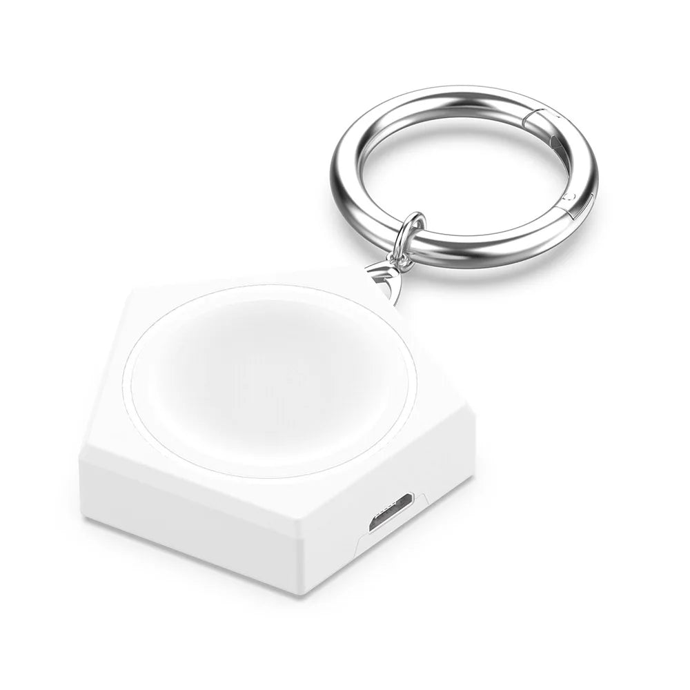 Portable Charger for Samsung Galaxy Ultra 2025/Watch 8/ 7/6 Classic/5/5 Pro/Active 2/Watch4/3 Magnetic Keychain Wireless Charger