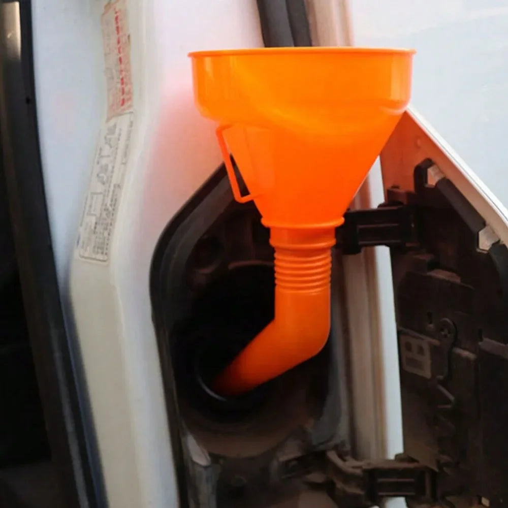 Refueling Funnel with Filter Motorcycle Refuel Engine Oil Funnel