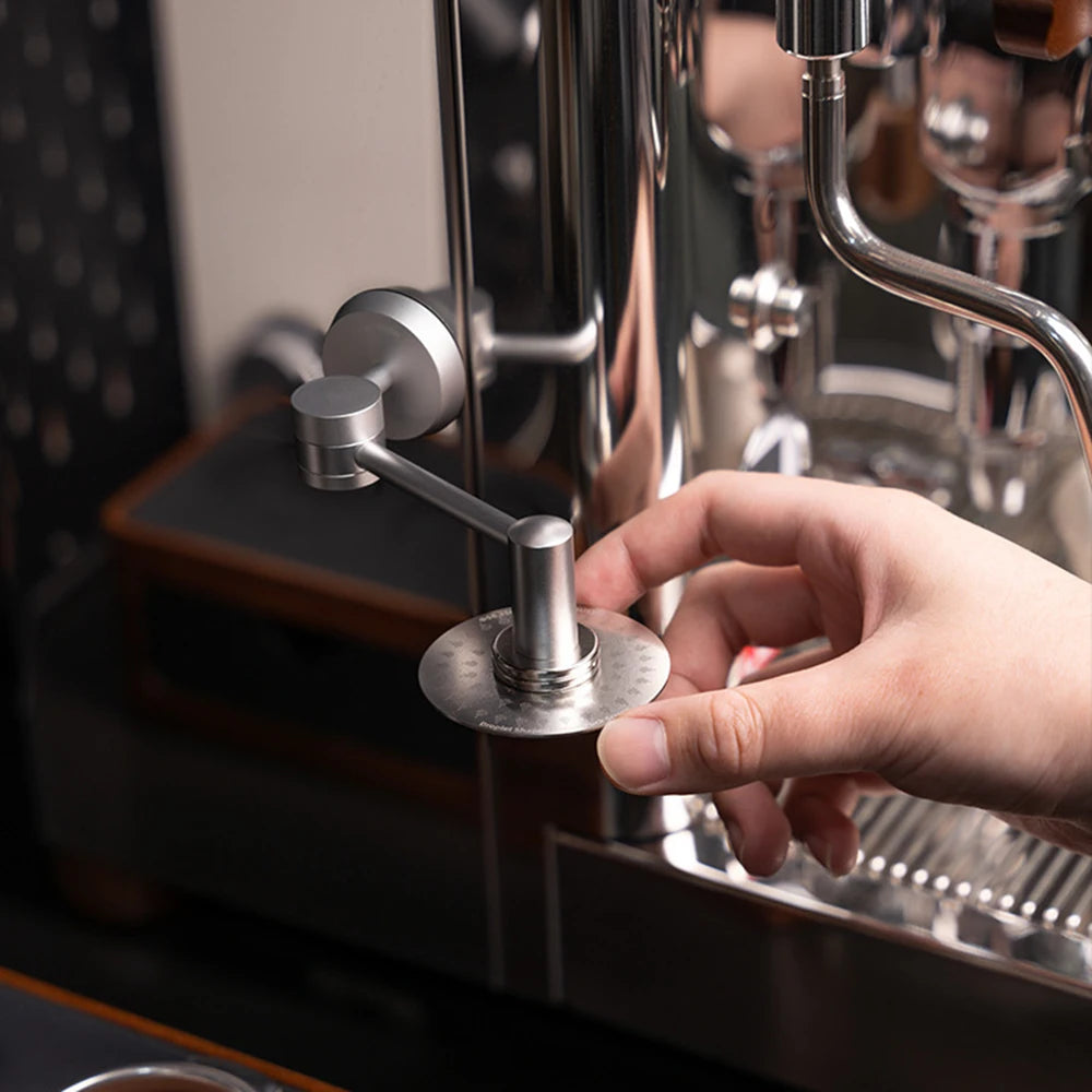 51-58mm Universal Coffee Filter Storage Rack Secondary Water Distribution Network Automatic Adsorption Bracket Coffee Utensils