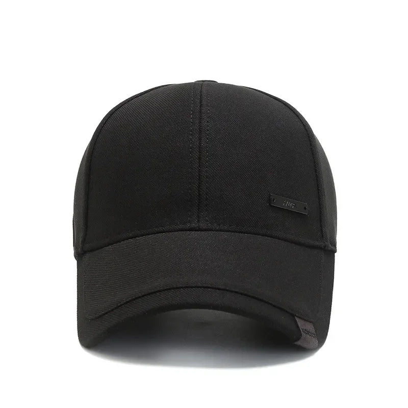 Spring and Summer Baseball Caps for Middle - Aged and Elderly Men - Sun - Shading and Protection Simple Casual  Adjustable