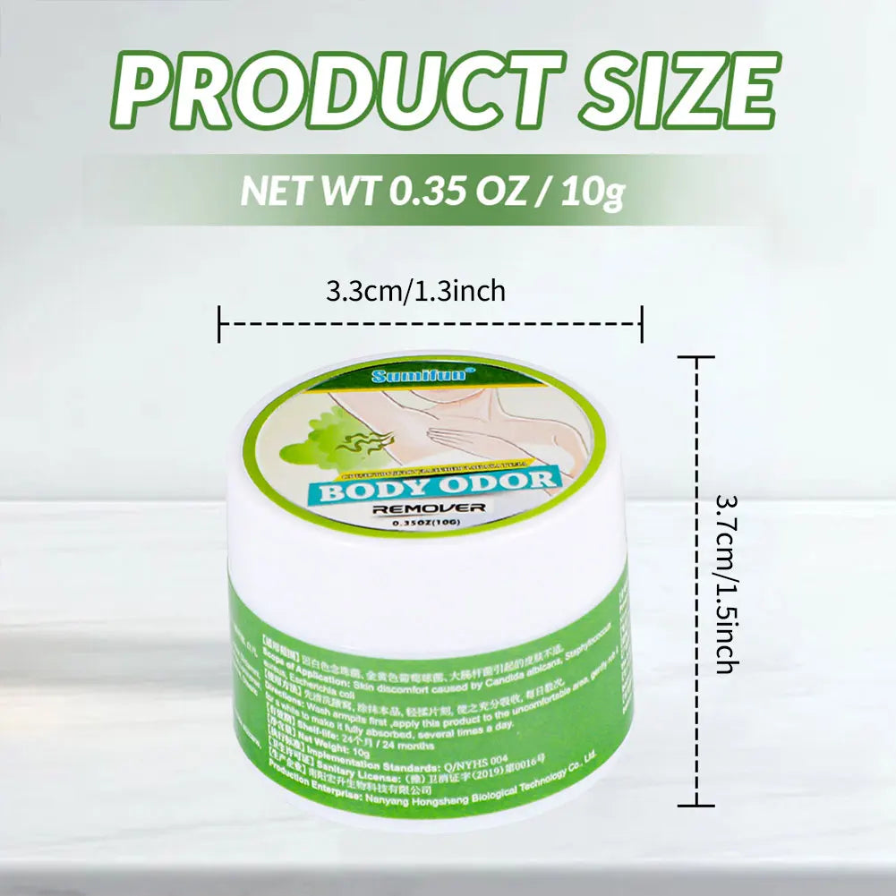 Body Odor Underarm Sweat Deodor Perfume Spray for Man and Woman Removes Armpit Odor and Sweaty Lasting Aroma Skin Care Spray 10g