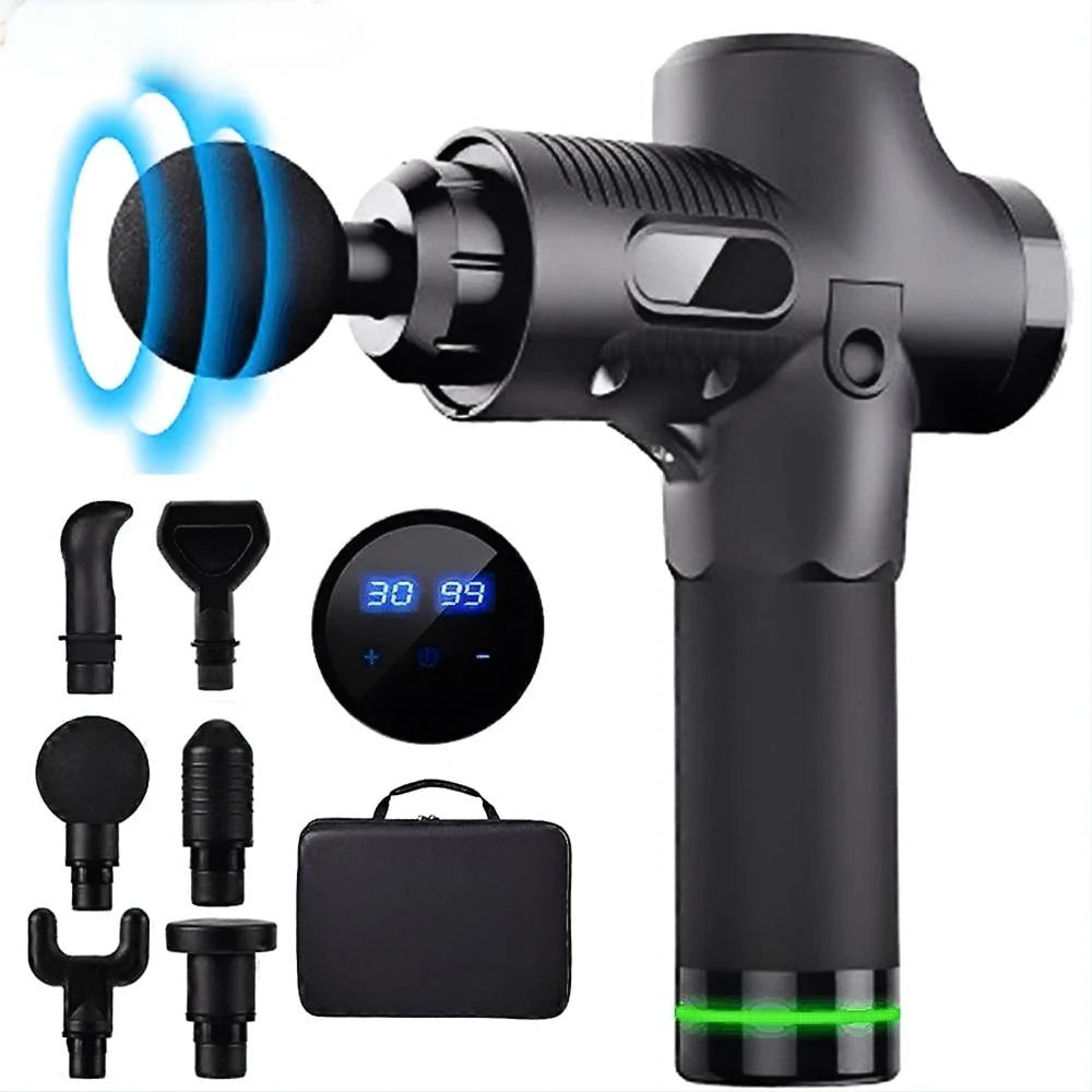 2025 New Arrival Mainland China Fodrk Body Massage & Relaxation Abs Fascia Gun Electric Painting Gun Vibrating Body Massager