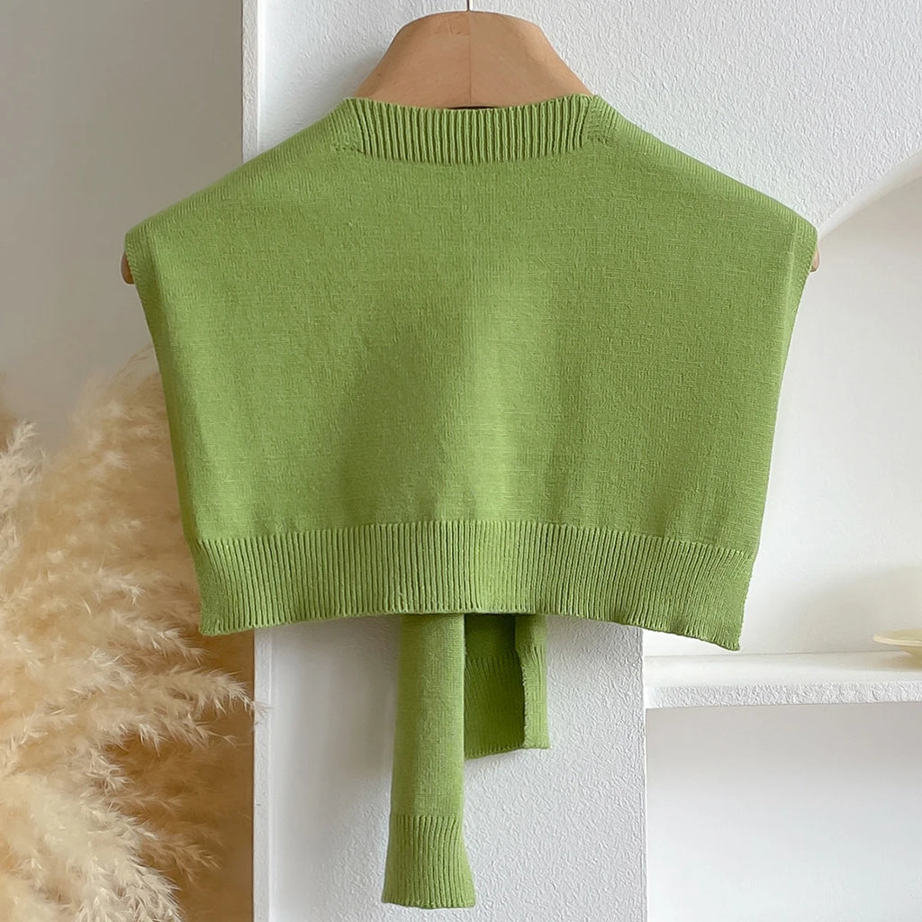 Women Latest Design Korean Style Knitted Shawl Summer Solid Sunscreen Pashmina Scarves Lady Wraps Bandana Spring Girl Soft Scarf