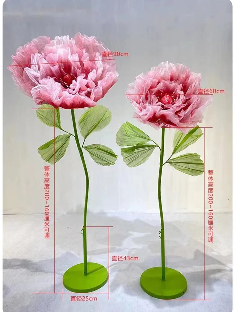 Automatic mechanical silk flowers