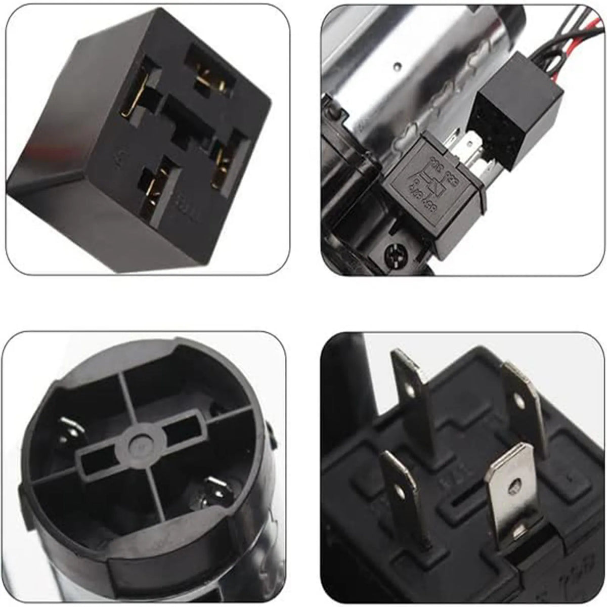 600DB Horn 12V Super Loud Car Electric Horn Dual Trumpets Air Horn Speaker For Car SUV Vehicle Boat Train Motorcycle RV Truck