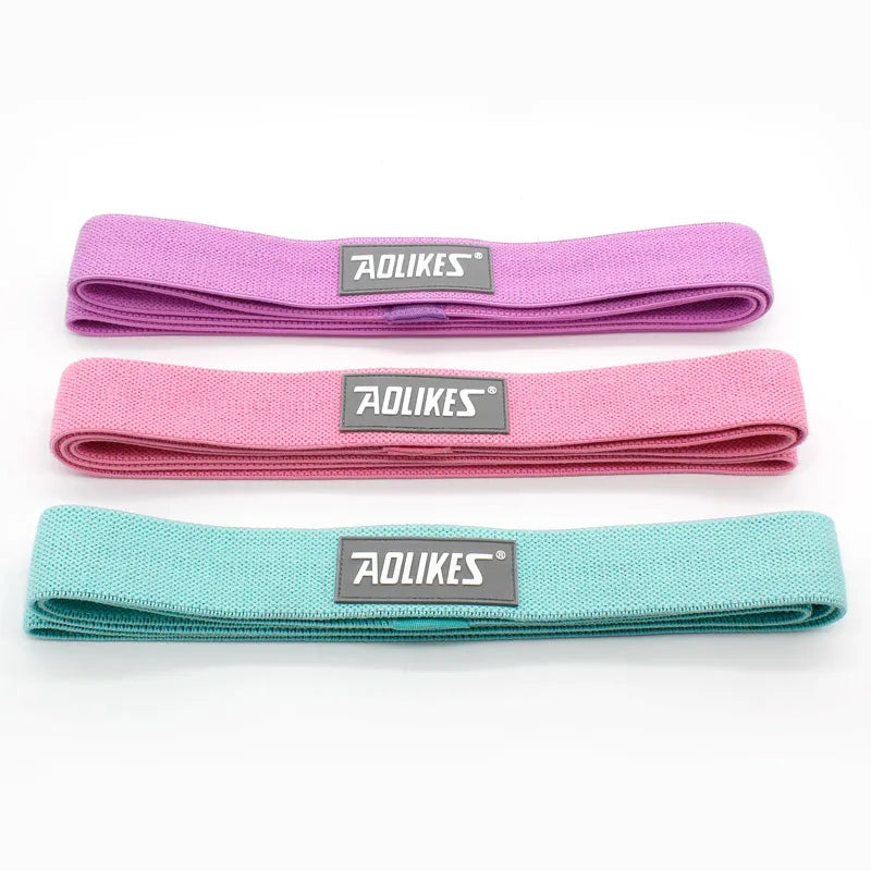 AOLIKES 3PCS Long Resistance Bands Set Yoga Pull Up