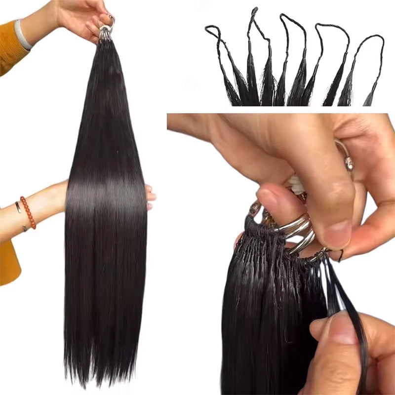 12A 10-30 Inch 1-5PCS 60g/Pck Afro Straight Human Hair