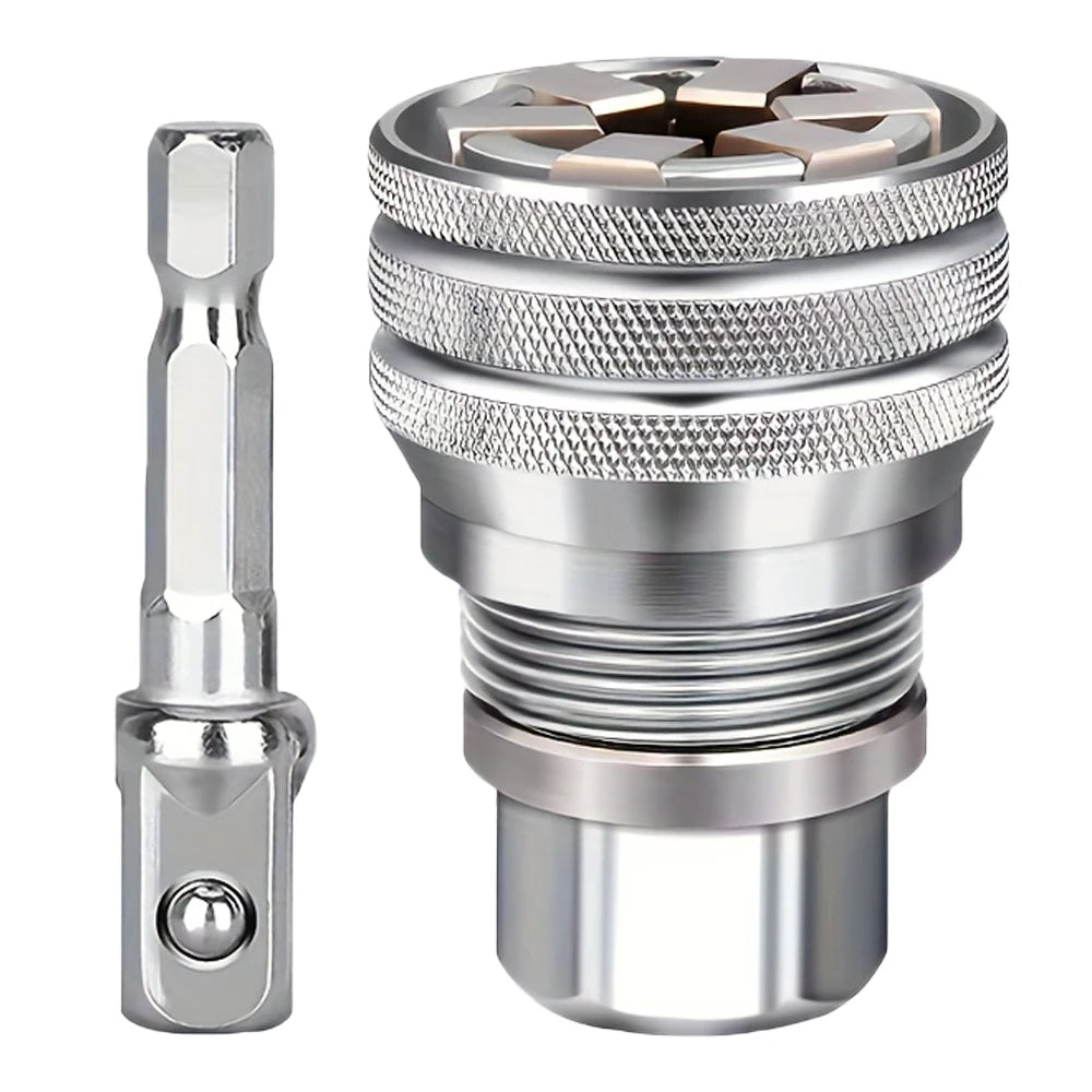 10~19mm,Universal Adjustable Magic Socket Wrench,with Rod,2pcs/set,Multifunctional Ratchet Sleeve Wrench,Repair