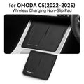 Car Anti-Slip Pad Wireless Charger Anti Dirt Silicone Pad for Chery OMODA 5 C5 Fuel 2022 2023 2024 2025 Interior Accessories