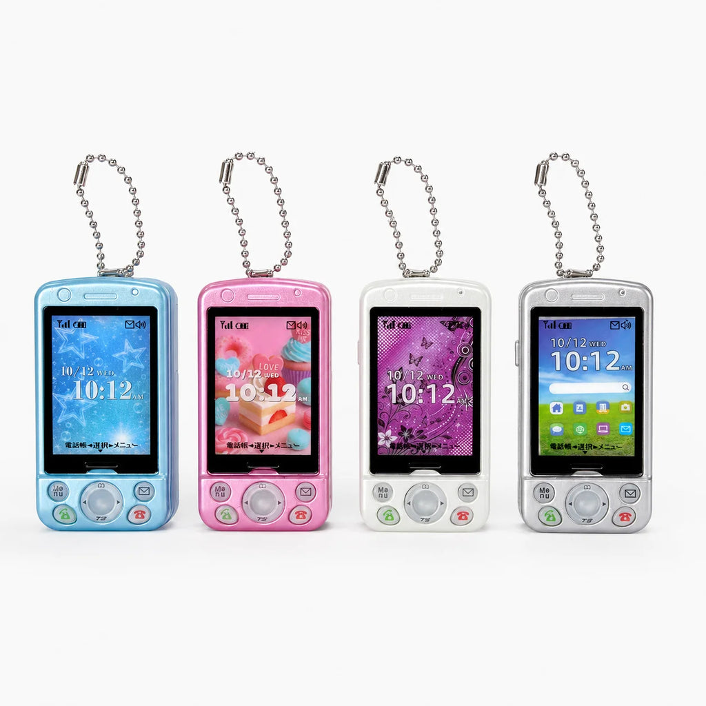 Recording Phone Mascot Keychain