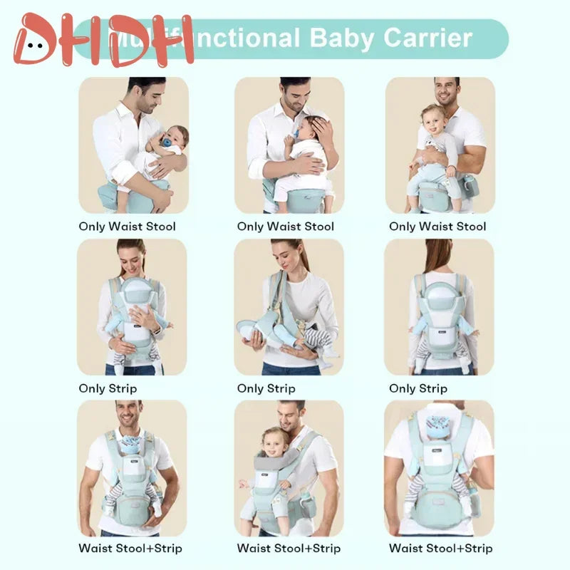 Adjustable Ergonomic Baby Carrier Four Seasons Universal Baby Carrying