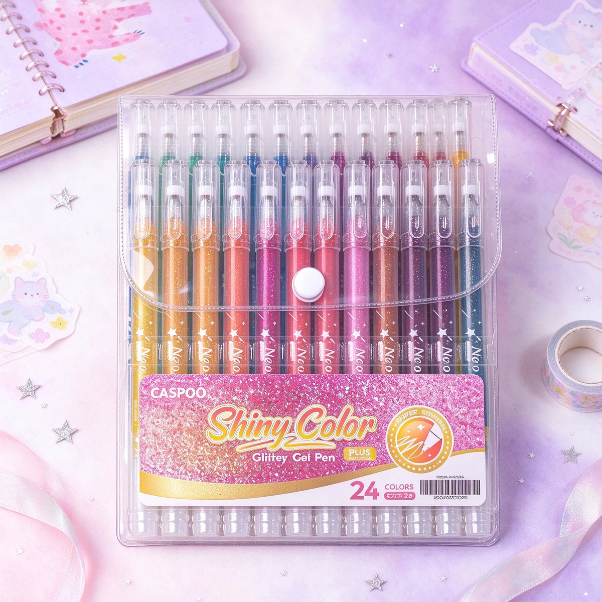 Glitter Highlighter &amp; Gel Pen Set
