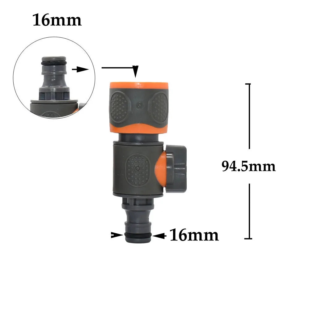 3/4 Male Female Tap Quick Connecter Nipple Garden Hose Thread Ball Valve Fittings Tubing Repair Watering Gun Adapter