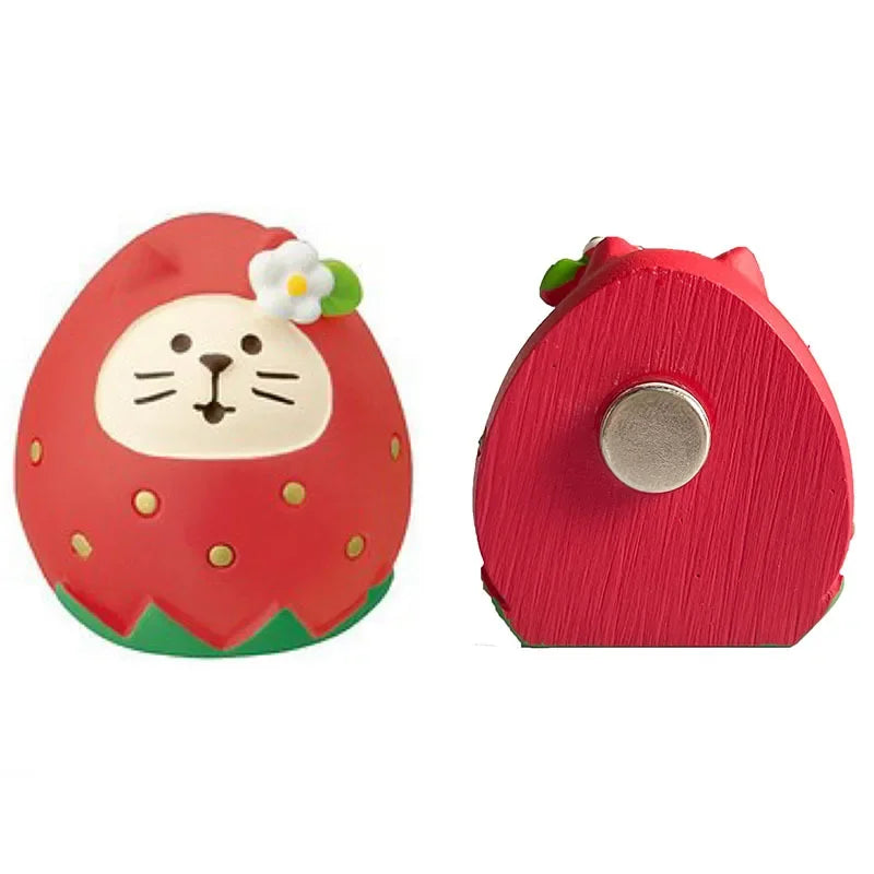 Resin Cute Cartoon Cat Fridge Magnetic Sticker Kawaii Zakka 3D Refrigerator Magnet Cute Magnets Home Decor New مغناطيس ثلاجة