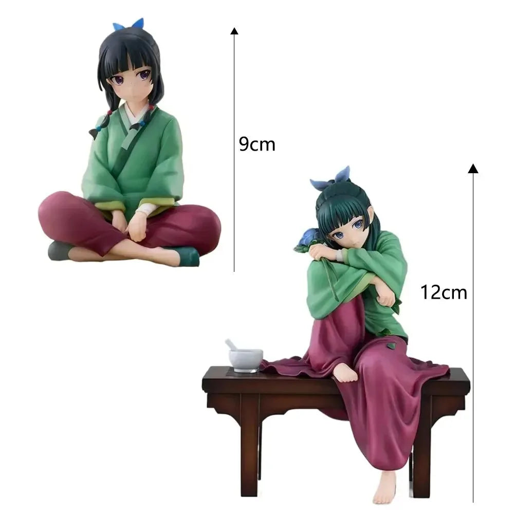 3 styles Anime The Apothecary Diaries Figure Maomao PVC Model Home Desktop Decorate Action Doll Toys Christmas Birthday Gifts
