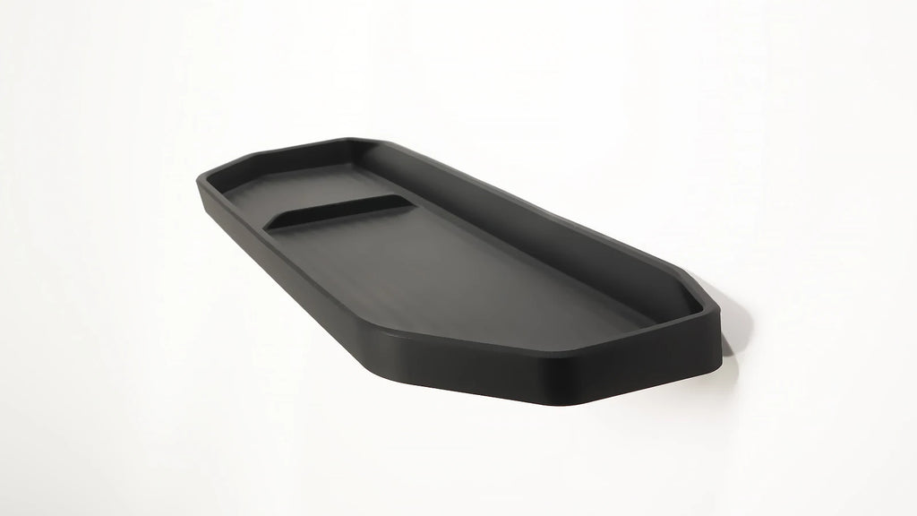 Car Armrest Storage Box Lower Center Console Organizer Cup Holder Storage Box Wireless Charger Panel Mat For KIA EV9 2024 2025