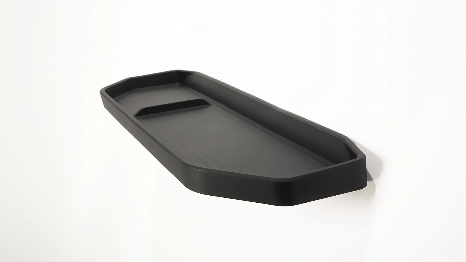 Car Armrest Storage Box Lower Center Console Organizer Cup Holder Storage Box Wireless Charger Panel Mat For KIA EV9 2024 2025