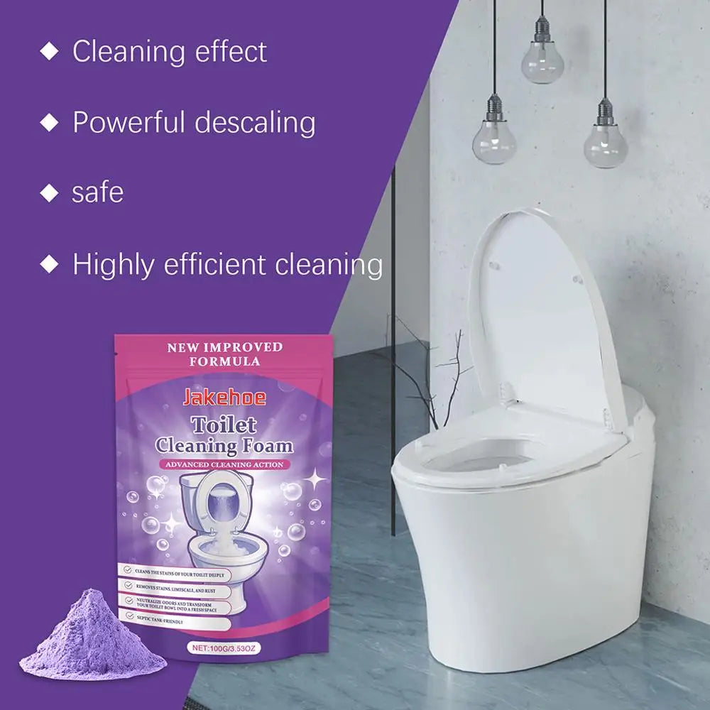  1/2/3/4/5/10pcs(Buy 6 Get 4 Free)Toilet Descaling Powder Effectively Remove Stubborn Urinary Scale Eliminate Odor Long Lasting